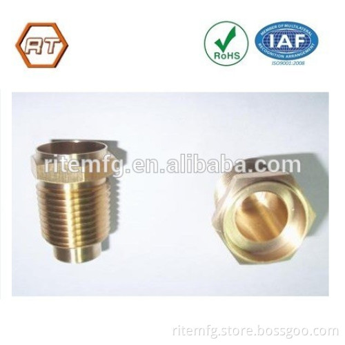 custom machinig turning brass furniture feet